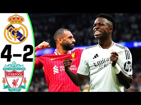 Real Madrid vs Liverpool 4-2 - All Goals and Highlights - 2024 🔥 VINI JR