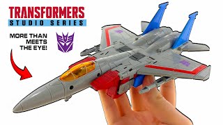 Literally A Masterpiece… Transformers Studio Series 86 MTMTE Voyager Class STARSCREAM Review! (2026)