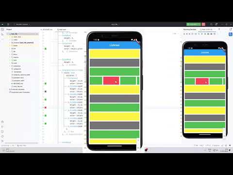 Listview Create in Android Studio Flutter