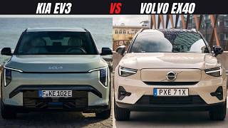 2025 Kia EV3 vs 2025 Volvo EX40: Battle of the Compact Electric SUVs!
