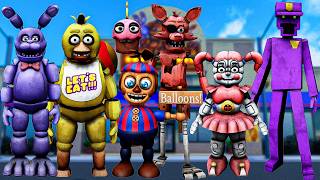 FNAF Update - How To Get All 8 New FNAF & SCP Morphs in SCP MORPH | BONNIE CHICA PURPLE GUY [Roblox]