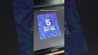 5 Quick and Easy Art Tips #procreate #arttutorial #illustration #digitalart