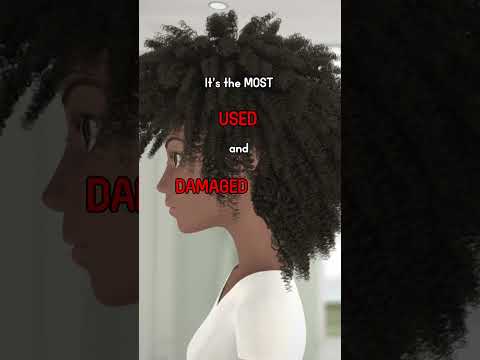 Do your ends look rough? #shorts #naturalhair #haircare