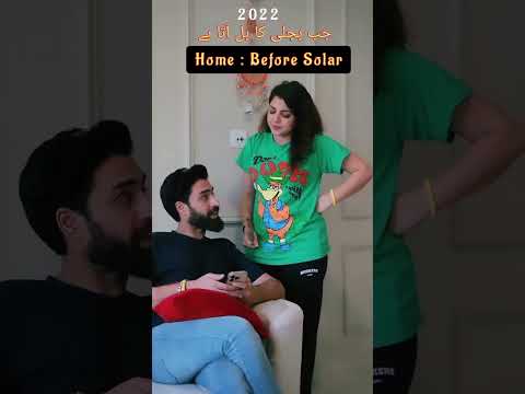 Bill aa gya, go solar, go green,