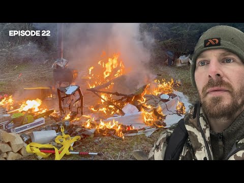 FIRE DISASTER |EP22| Log Cabin Build on Off-Grid Homestead