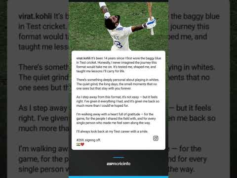 viratkholi retirement of test match #viratkohli #short #youtubeshorts #cricket #shortsvideo #shorts