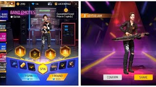 I Got All Band Emotes In 1 Spin?! 😱 Step Up Event Free Fire | FF New Event Today