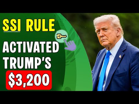 Trump’s $3,200 SSI Rule Quietly Activated — Millions Still Don’t Know!