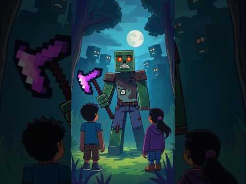 RTX Minecraft Monster Mash-Up! | Scary RTX Mobs Attack! #MinecraftShorts #RTXMinecraft #shorts