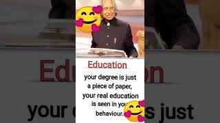 #education #thoughts of the day #motivational quotes #real thought 🙏🙏🙏🙏#viralvideoshort