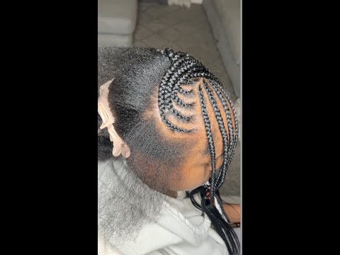 Get salon-worthy feed-in braids at home. Full tutorial today at 3 PM.