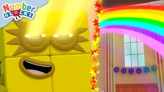 The Rainbow Makers and Lucky Number Seven! 🌈 | Learn to Count for Kids | 12345 | Numberblocks