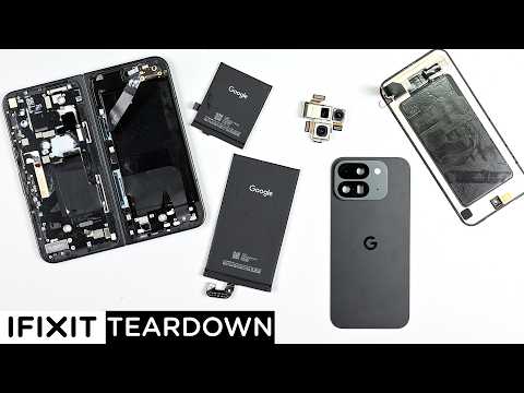 Pixel 9 Pro Fold Teardown! The Most Exciting Foldable Yet!