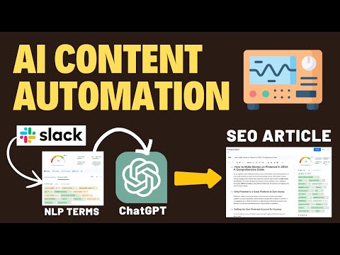 How to Write SEO Articles With AI Content Automation!