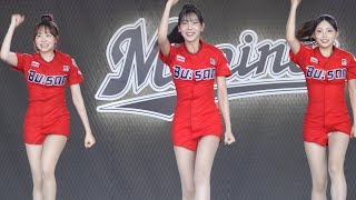 釜山ロッテジャイアンツチア ダンスショー-1 ZOZOマリン 2025.6.28