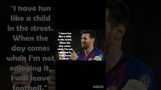 Messi thoungt about life #short #motivate #messifans #messi