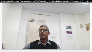 Principals’/Teachers’ Consultation for CBSE Learning Standard Framework of Classes IX-X - Hindi