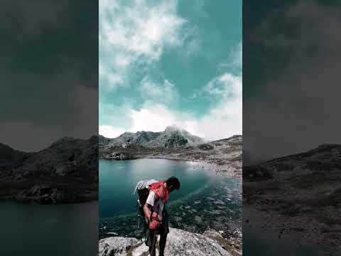Surya Kunda, located at an elevation of 4,600 meters.Beautiful clip in Beautiful Place #suryakunda