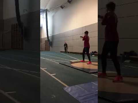 1st shot put competition
