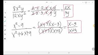 Simplifying Rational Expression Tutorial