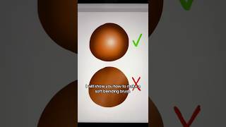 How to make a blending brush on Procreate #procreate #art #fyp #shorts #illustration