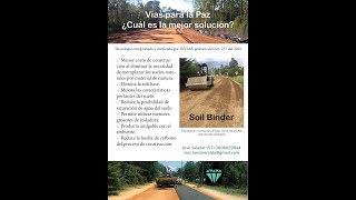 SoilBinder en Macheta Cundinamarca Colombia