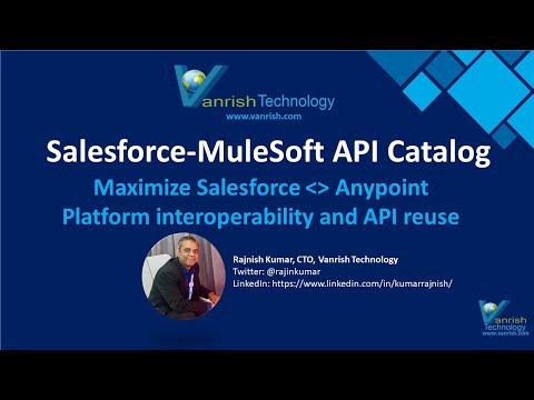 Salesforce-MuleSoft API Catalog