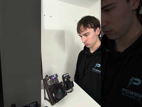 If I stare at them hard enough, I can get the hashrate to go up, no joke!