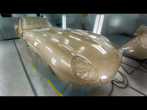 Restoration on a 1963 Jaguar E-Type