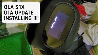 OLA S1X OTA Update Installing Automatically