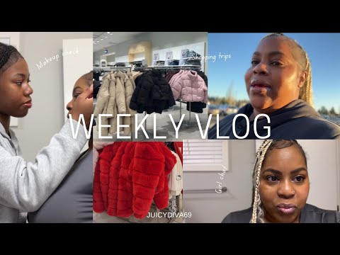 Weekly Vlog!: New Knotless braids & color + shopping+ GRWM + Girl Chat + more