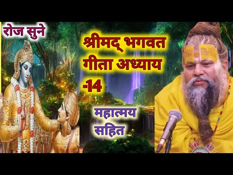 श्रीमद् भागवत गीताअध्याय -14🪔Shrimad Bhagwat Geeta Saar In Hindi | Bhagavad Gita