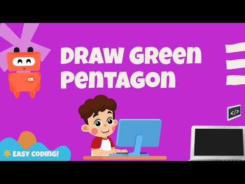 Kids Learn to Code: Pentagon Drawing Made Easy