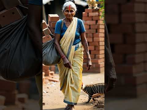 "Emotional Hindi Story of Grandmother and Cat | Heart Touching AI Story |