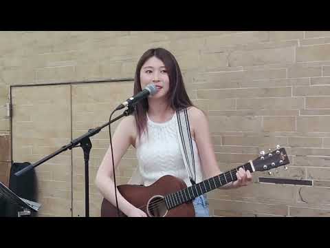 (Yoona 張運兒) Lonely-2NE1 / What am I looking for(原創歌) / 大哥-衛蘭 @旺角西洋菜街Busking 2025.02.16