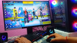 Intel i5 12400F Gaming PC 4gb RAM 1650 | Free Fire New Video PC Handcom Full Gameplay 🎯 In CS Rank