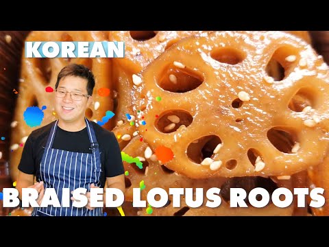 Learn to make SOY BRAISED LOTUS ROOTS in 1 MINUTE