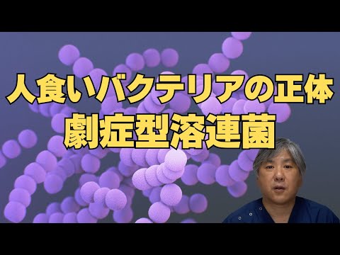 人食いバクテリアの正体【劇症型溶連菌】
