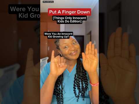 Put a finger down, Things Only innocent kids do edition #shorts #fingerdown #putafingerdown