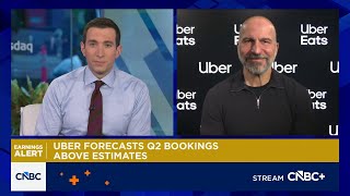 Uber CEO Dara Khosrowshahi on Q1 results: We're building for the long term here