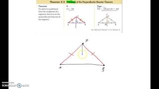 G5.2.1 Perpendicular Bisector Theorem