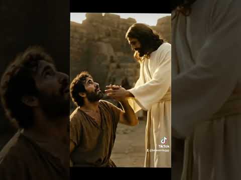 ✨ “A lame man sat hopeless on the ground… until Jesus spoke. #JesusMiracle #Faith #BibleStory
