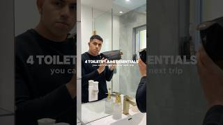 4 toiletry bag essentials you need #men #guys #tolietrybag #hygiene