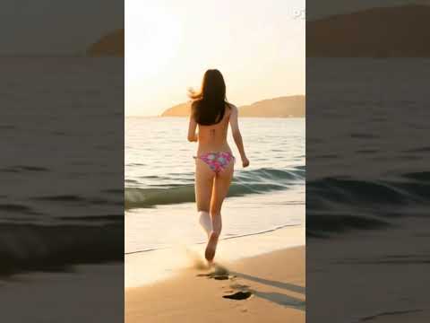 #美少女 #水着 #海