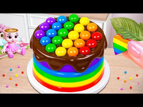 Amazing Tiny Rainbow Chocolate Dessert 💖 Best Of Beautiful Cakes Decoration 🍰 Cake In Wonderland