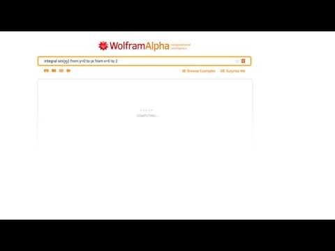 How to Integrate a Function Using Wolfram|Alpha