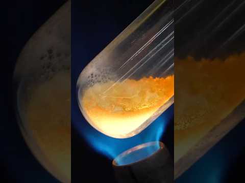 This is what happens when you burn zinc and sulfur...