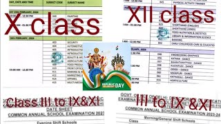 ALL DATE SHEET 2025 ANALYSIS|CBSE DATESHEET CLASS 10/12TH|DOE DATESHEETMORNING/EVENINGSHIFT IIITOXI
