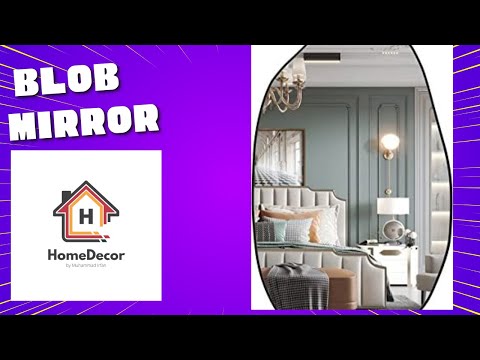 blob mirror home decor ideas home decor aesthetics home decor aesthetic home decor living room