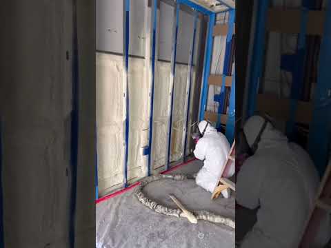 Insulating a Container Home with Spray Foam // BLOK STUDIO